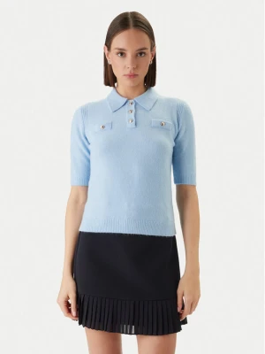 Morgan Polo 261-MSOFI Niebieski jasny Slim Fit