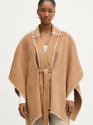 Morgan poncho kolor brązowy lekkie 5BELCO