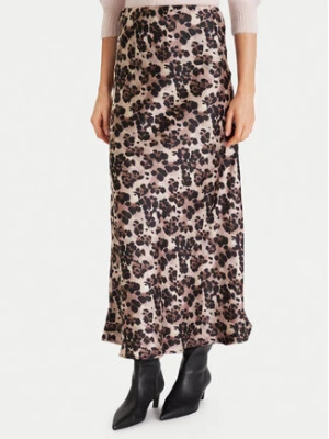 Morgan Spódnica maxi 252-JLEOL.F Brązowy Slim Fit