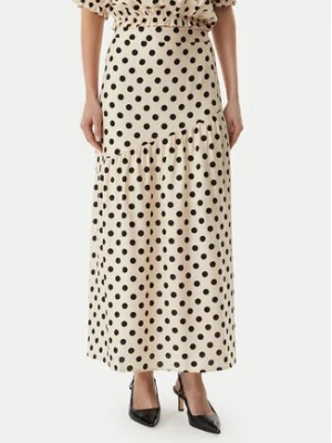 Morgan Spódnica maxi 261-JOVITA Beżowy Regular Fit