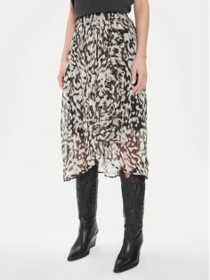 Morgan Spódnica midi 241-JAILY.F Beżowy Regular Fit