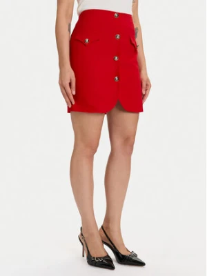 Morgan Spódnica mini 252-JADOR.F Czerwony Slim Fit