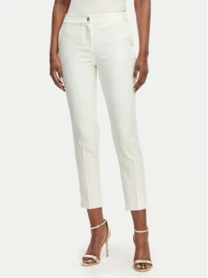 Morgan Spodnie materiałowe 222-PLIME.F Biały Regular Fit