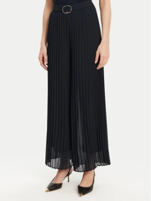 Morgan Spodnie palazzo 232-PCARY Granatowy Wide Leg