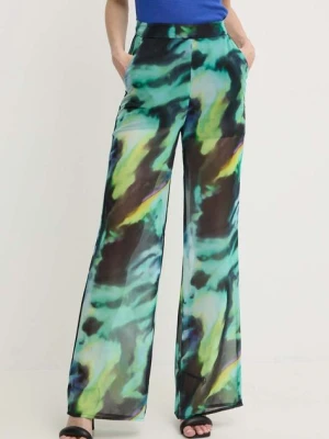 Morgan spodnie PLIZO.F damskie kolor czarny proste high waist