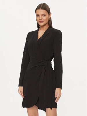 Morgan Sukienka codzienna 241-RVOLCA Czarny Regular Fit