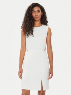 Morgan Sukienka koktajlowa 241-RFELIX Biały Slim Fit