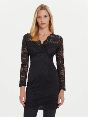 Morgan Sukienka koktajlowa 252-RENEE Czarny Slim Fit