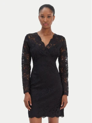Morgan Sukienka koktajlowa 252-RENEE Czarny Slim Fit