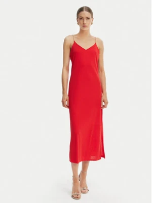 Morgan Sukienka koktajlowa 261-RYAN Czerwony Regular Fit