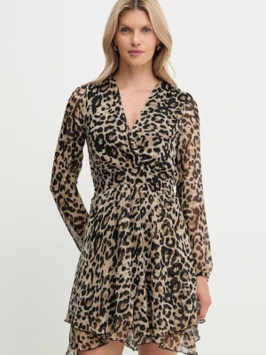 Morgan sukienka kolor brązowy mini rozkloszowana RLION