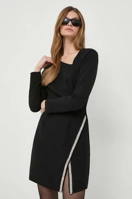 Morgan sukienka kolor czarny mini dopasowana