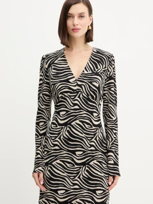 Morgan sukienka kolor czarny mini dopasowana RFARA