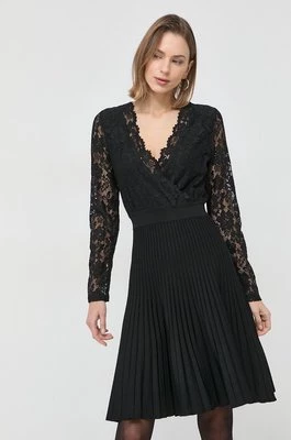 Morgan sukienka kolor czarny mini rozkloszowana