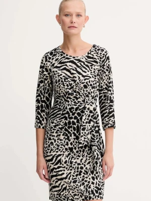 Morgan sukienka kolor czarny mini rozkloszowana REOL