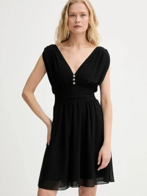 Morgan sukienka kolor czarny mini rozkloszowana RIA