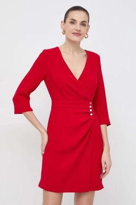 Morgan sukienka RUBI kolor czerwony mini dopasowana