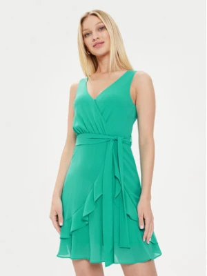 Morgan Sukienka letnia 241-ROSVAL Turkusowy Regular Fit