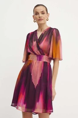 Morgan sukienka RLULO.F kolor fioletowy mini rozkloszowana