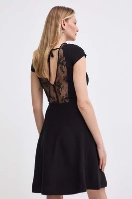 Morgan sukienka RMBELLE kolor czarny mini rozkloszowana