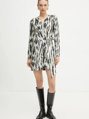 Morgan sukienka ROZEL.F kolor czarny mini rozkloszowana ROZEL.F