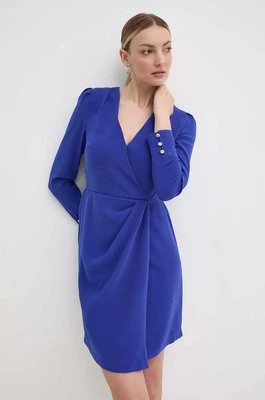Morgan sukienka RQUERI kolor niebieski mini prosta