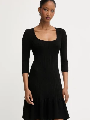 Morgan sukienka sweterkowa z wiskozą