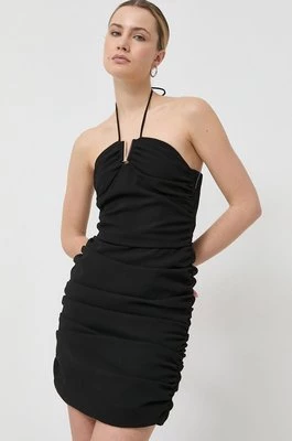 Morgan sukienka x Iris Mittenaere kolor czarny mini dopasowana