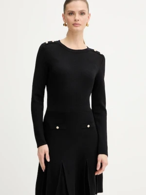 Morgan sukienka z domieszką wełny