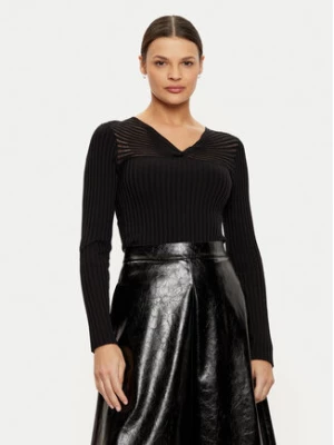 Morgan Sweter 242-MGANZA Czarny Slim Fit