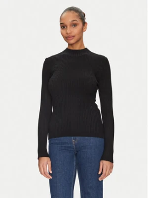 Morgan Sweter 251-MLACY Czarny Slim Fit