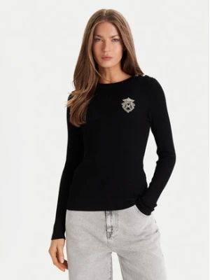 Morgan Sweter 252-MRAYU Czarny Slim Fit