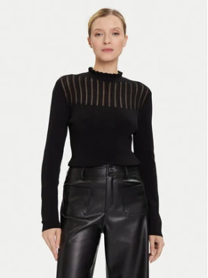 Zdjęcie produktu Morgan Sweter 252-MSNOWI Czarny Slim Fit