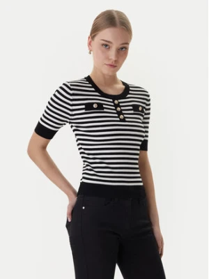 Morgan Sweter 261-MATTEA Czarny Slim Fit