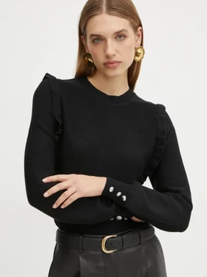Morgan sweter MGENEVA damski kolor czarny MGENEVA