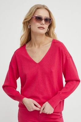 Morgan sweter MOLLI damski kolor czerwony lekki MOLLI