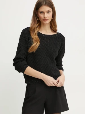 Morgan sweter MOSTRA damski kolor czarny MOSTRA