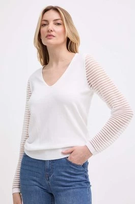 Morgan sweter MVOLA damski kolor biały lekki MVOLA