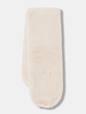 Morgan szalik damski kolor beżowy gładki 5DOUVO