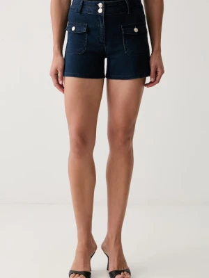 Morgan szorty damskie jeansowe SHOLEN granatowy