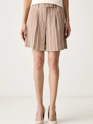 Morgan szorty damskie z modalem brązowy