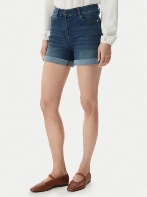 Morgan Szorty jeansowe 241-SHAKU Niebieski Regular Fit