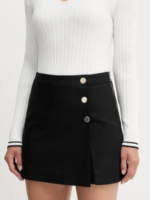 Morgan szorty SHICK damskie kolor czarny wzorzyste high waist SHICK