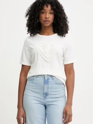 Morgan t-shirt damski bawełniany