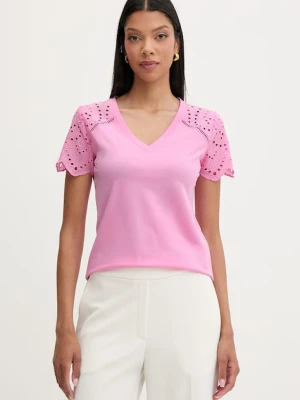 Morgan T-shirt damski bawełniany