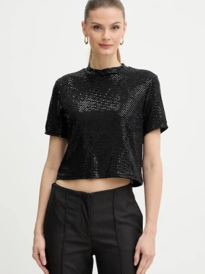 Morgan t-shirt damski kolor czarny DOLIVIA