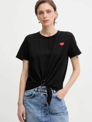 Morgan t-shirt damski z bawełną