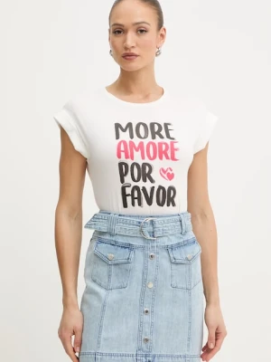 Zdjęcie produktu Morgan t-shirt damski z bawełną