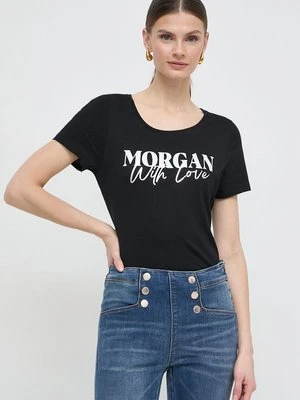 Morgan t-shirt DUNE damski kolor czarny