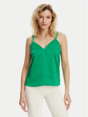 Morgan Top 242-OLAFI Zielony Slim Fit